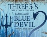 Three 3's Brewing Co - Blue Devil Saison Ale W Blueberry In Wine Barrels 16can 4pk 0 (415)