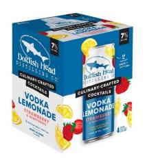 Dogfish Head -  Strawberry Lemonade Vodka 12can 4pk (4 pack 12oz cans) (4 pack 12oz cans)
