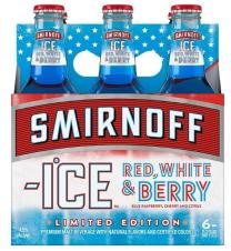 Smirnoff -  Spiked Red White & Berry 12nr 6pk (6 pack 12oz bottles) (6 pack 12oz bottles)