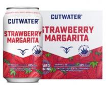 Cutwater Spirits - Cutwater Strawberry Margarita 12can 4pk (4 pack 12oz cans) (4 pack 12oz cans)