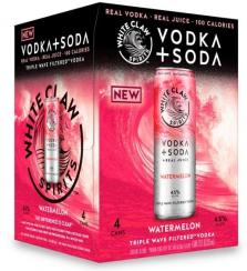 White Claw -  Vodka Watermelon 12can 4pk (4 pack 12oz cans) (4 pack 12oz cans)