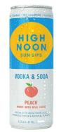 High Noon Sun Sips -  Vodka & Soda Peach 24can 0 (24)