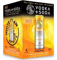 White Claw -  Vodka Pineapple 12can 4pk (4 pack 12oz cans) (4 pack 12oz cans)