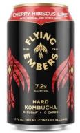 Flying Embers -  Hard Kombucha Cherry Hibiscus Lime 12can 6pk 0 (62)
