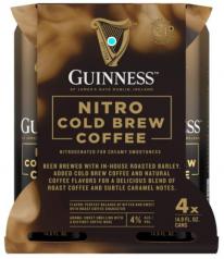 Guinness -  Pub Nitro Cold Brew Coffee 14.9can 4pk (4 pack 14oz cans) (4 pack 14oz cans)