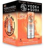 White Claw -  Vodka Peach 12can 4pk 0 (414)